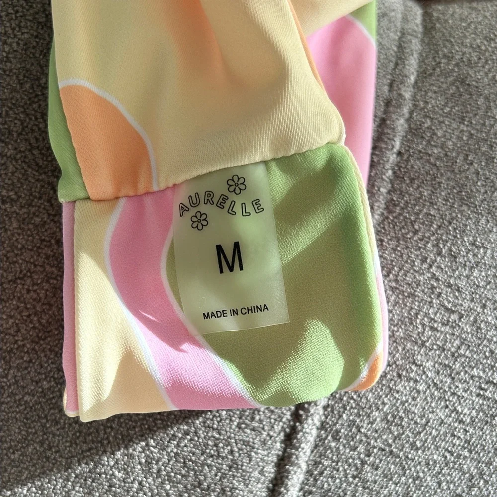 Colorful Patterned Bikini Set - Picture 2 of 2